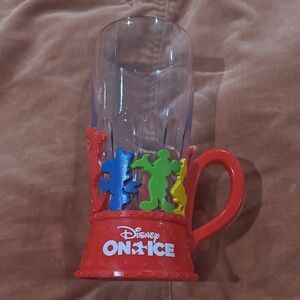 Disney on Ice Mickey and friends light up cup mug 7” tall souvenir